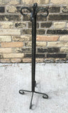 Hammered Steel Pedestal -no spikes  - One Of A Kind (#B82S) - Garden Sundials - 4