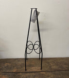 Tall Wrought Iron Sundial Pedestal Base (#B90) Limited Quantity Available