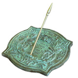 Solid Brass Happiness Sundial (#2303)
