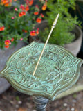 Solid Brass Happiness Sundial (#2303)