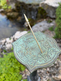 Solid Brass Happiness Sundial (#2303)