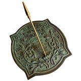 Solid Brass Happiness Sundial (#2303)