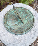 Solid Brass Kiss Of The Sun Sundial 10" Dia. (#2307)