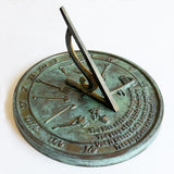 Solid Brass Kiss Of The Sun Sundial 10" Dia. (#2307)