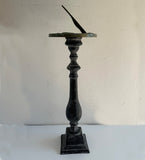 Solid Brass Henry David Thoreau Owl Sundial 8.5" Dia. Aged Patina Finish (#2329)