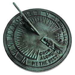 Iron Father Time Sundial (#2550)