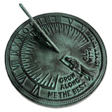 Iron Father Time Sundial (#2550)