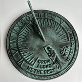 Iron Father Time Sundial (#2550)
