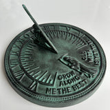 Iron Father Time Sundial (#2550)