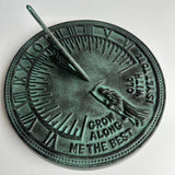 Iron Father Time Sundial (#2550)