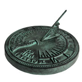Iron Father Time Sundial (#2550)