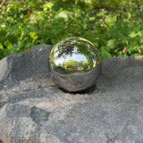Stainless Steel Gazing Globes - reflective modern decor for indoor / outdoor use