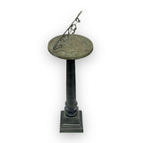Cast Aluminum Sundial Pedestal Base (#B28)