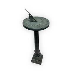 Cast Aluminum Sundial Pedestal Base (#B28)