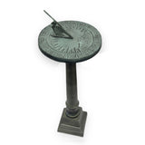 Cast Aluminum Sundial Pedestal Base (#B28)