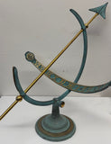 Solid Brass Armillary Sundial (#1330)