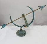 Solid Brass Armillary Sundial (#1330)