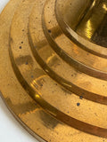 Polished Solid Brass Armillary Sundial - Special Price - Outdoor Scratch and Dent Demo (1334SDA)