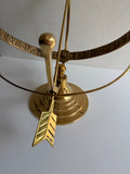 Polished Solid Brass Armillary Sundial - Special Price - Scratch and Dent Demo (1334SDB)