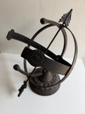 Aluminum Armillary Sundial - Special Price - Scratch and Dent Demo Piece (#1332SDA)