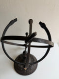 Aluminum Armillary Sundial - Special Price - Scratch and Dent Demo Piece (#1332SDA)