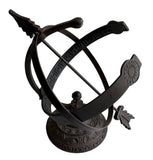 Aluminum Armillary Sundial - Special Price - Scratch and Dent Demo Piece (#1332SDA)