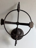 Aluminum Armillary Sundial - Special Price - Scratch and Dent Demo Piece (#1332SDB)