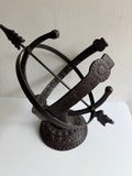Aluminum Armillary Sundial - Special Price - Scratch and Dent Demo Piece (#1332SDB)