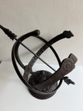 Aluminum Armillary Sundial - Special Price - Scratch and Dent Demo Piece (#1332SDB)
