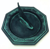 Sailboat Birdbath Sundial - (#2217) One Of A Kind - Garden Sundials - 1