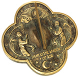 Brass Angel Sundial by Rome #2340