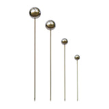 Modern Stainless Steel Garden Lollipops