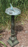 Cast Aluminum Pedestal Base (#B28) - Garden Sundials - 3