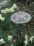 Wrought Iron Scrollwork Pedestal Base (#B53) - Garden Sundials - 2
