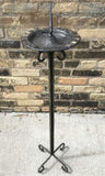 Hammered Steel Pedestal -no spikes  - One Of A Kind (#B82S) - Garden Sundials - 2