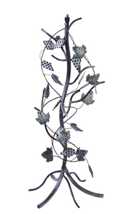 Wrought Iron Grapevine Pedestal Base (#B87) - Garden Sundials - 1