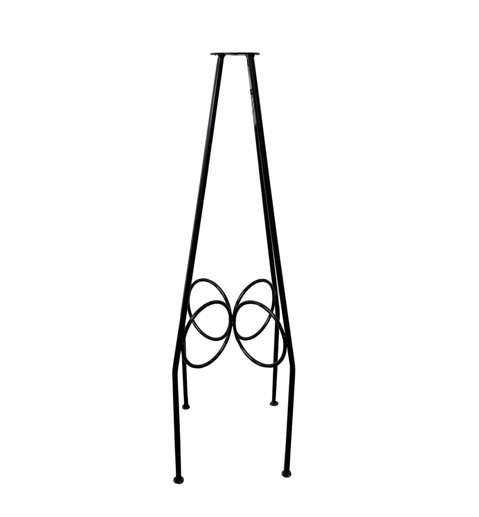 Tall Wrought Iron Sundial Pedestal Base (B90) Limited Quantity Availa