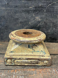 Architectural salvage sundial plinth view f